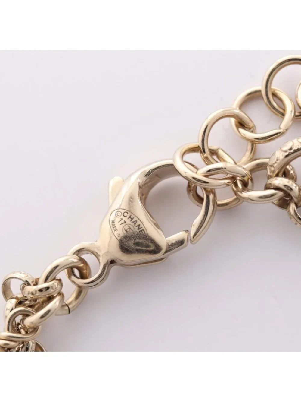 Chanel Bracelet CC Logo